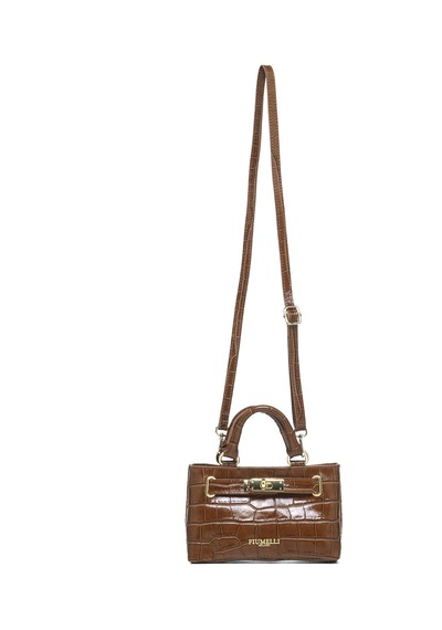 Omuz Çantası Kadın Ceraselle Piumelli Milano Bag B17 Tobacco B17 Tobacco