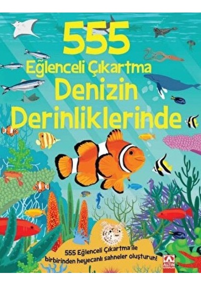 555 Eğlenceli Çıkartma Denizin Derinliklerinde - Yqbx-652501