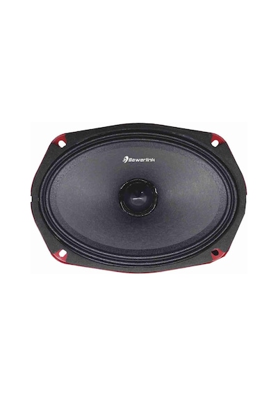 Bawerlink Bw-rx69 Deprem Serisi Oval Kurşun Göbek 6x9 Oto Midrange Hoparlör Çifti 800w-400w Rms