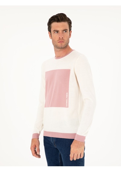 Cacharel Erkek Pudra Kazak /triko 50271747-vr042 Pembe