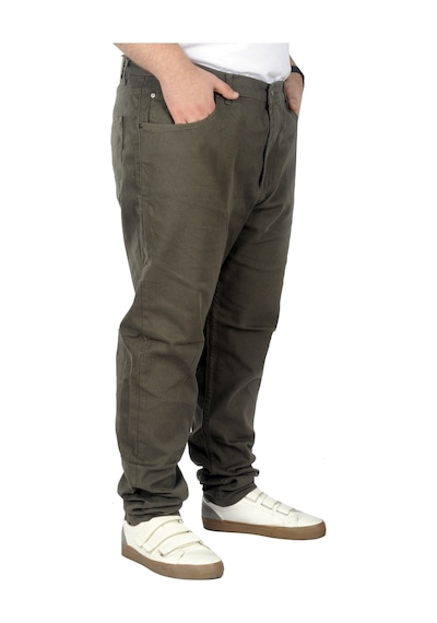 Mode Xl Büyük Beden Erkek Gabardin Pantolon 5 Cep Doğa Classic 22920 Haki Haki