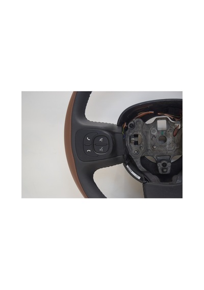 Fiat 500 Direksiyon Simidi Kahverengi Siyah Deri F1 Tuşlu