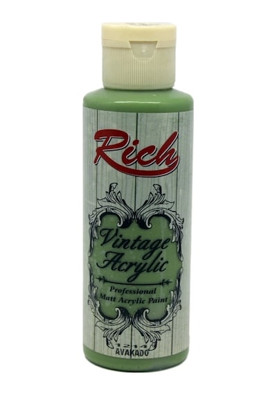 Rich Akrilik Vıntage 120 ML - Avakado