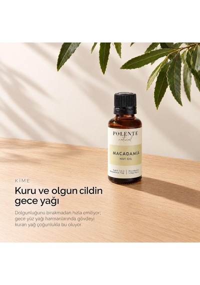 Makademya Cevizi Yağı,%100 Saf, Soğuk Sıkım, 30 Ml