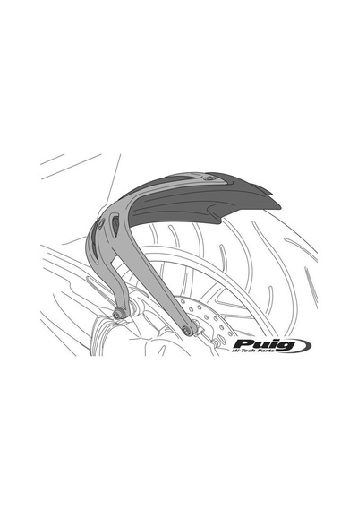 Puig 2524C Suzuki Gsx-R1000 Carbon Arka Iç Çamurluk
