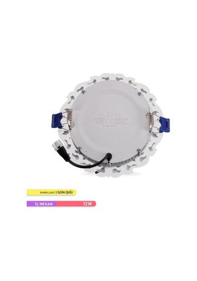AH04-11205 12W 3000K Günışığı Sıva Altı Dekoratif Led Spot Panel