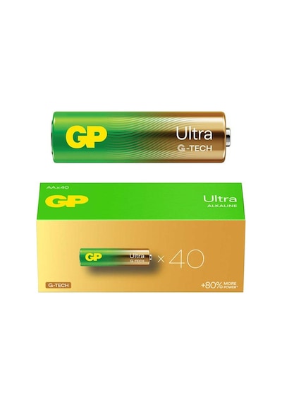 Gp Ultra Alkaline Aaa Lr03 İnce Kalem Pil 40'lı Paket G-tech