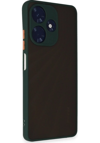 Uryport İnfinix Hot 30 4g Kılıf Montreal Silikon Kapak - Yeşil