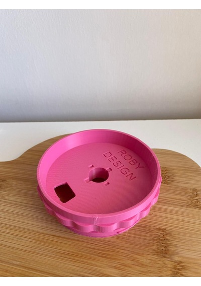 Quencher 1.18 Litre Pipetli Termos İçin Plastik Kapağı İle Yedek Parça Uyumlu Quencher Termos Pembe