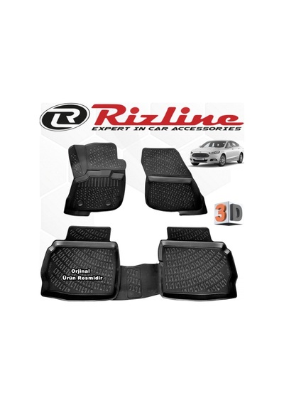 Rizline Ford Mondeo 3D Paspas Havuzlu 2014-2020 Arası Siyah