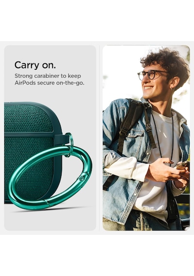 Airpods 4 İle Uyumlu Kılıf Urban Fit Midnight Green - Acs08650