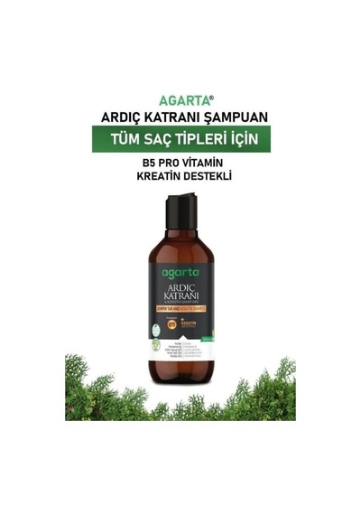 Mey İthalat Ardıç Katranı & Keratin Şampuanı 400ml Tüm Saç Tipleri