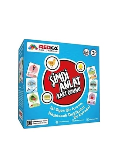 Redka Şimdi Anlat Rd5463 Akıl, Zeka Ve Strateji Oyunu, Kutu Oyunu