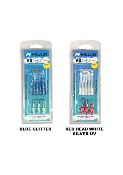 Ryuji V8 8cm 5.5gr Silikon Yem