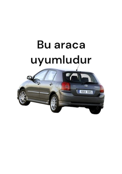 Toyota Corolla Pandizot Bagaj Rafı 2003-2007