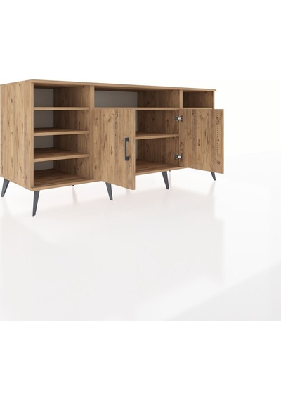 Kronos Konsol 8 Raflı 2 Kapaklı 176x59x83 Çam-çam/çam Çam/çam Kronos Konsol 8 Raflı 2 Kapaklı 176x59x83 Çam-çam/çam Çam/çam