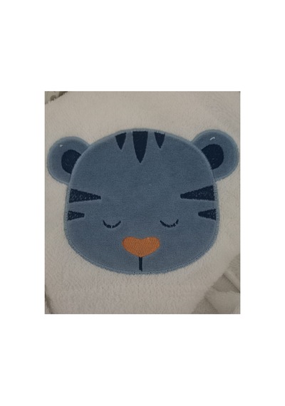 My Baby Kumsal % 100 Pamuk 0 - 24 Ay Sevimli Kaplan Kutu İçerisin De 30056 Mavi 0-2 Yaş