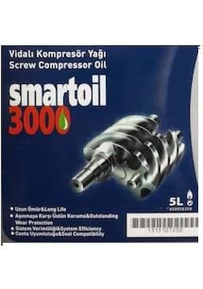 Smart Oil 3000 Hava Kompresörü Yağı 5 L