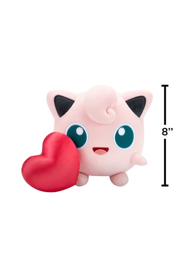 Pokemon Pelüş 20 Cm Sevgililer Günü Serisi Pkw3665 - Jigglypuff Çok Renkli