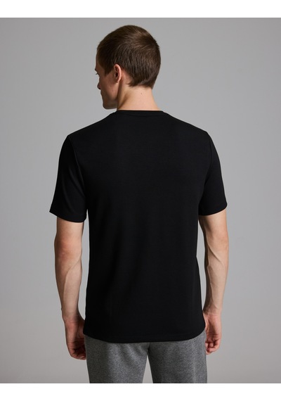 Pierre Cardin Siyah Regular Fit Basic Tişört 50335881-vr046
