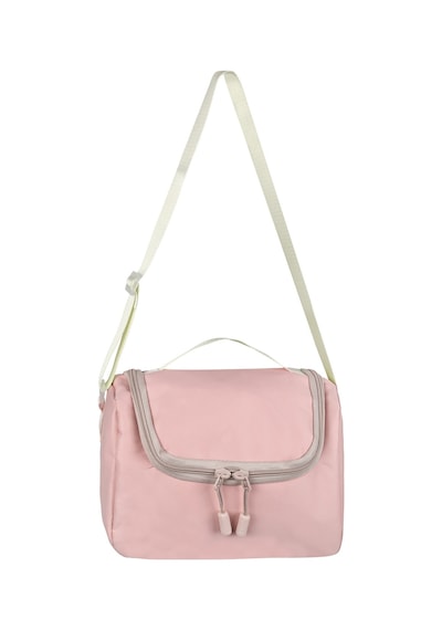 Waddell Lisansli Twill Kumas Logo Kapakli Pembe Okul Sirt Cantasi Termal Beslenme Cantasi Ve Kal