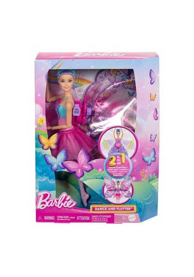 Hxj10 Barbie Kelebek Dansçı Bebek Standart