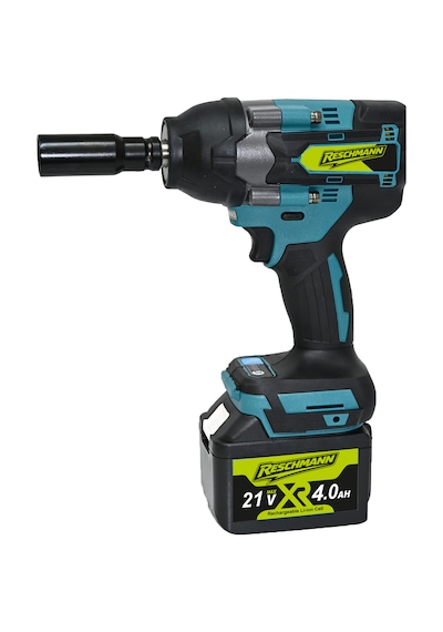 Reschmann R-9502 21V 4.0AH Akülü Torklu Somun Sıkma Bijon Sökme Kömürsüz Matkap