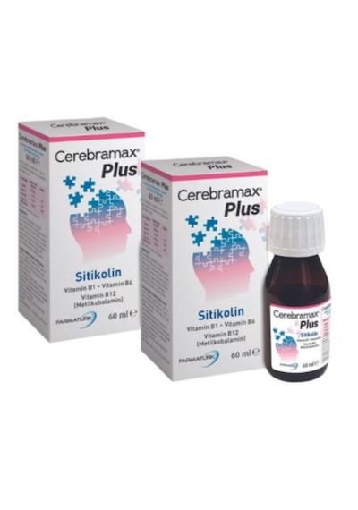 Cerebramax Plus Sivi Surup 60 Ml 2 Adet