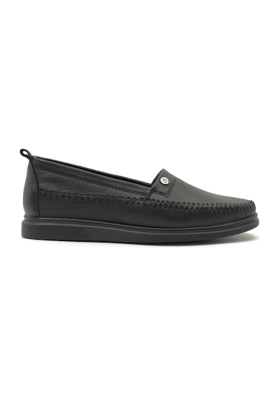 Greyder 33660 Zn Deri Comfort Casual Kadın Ayakkabı siyah