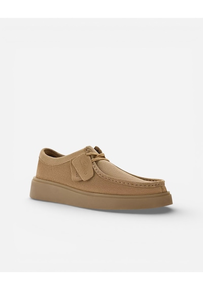 Clarks Torview Dark Sand Suede Erkek Bej Günlük Ayakkabı 26183437 Bej