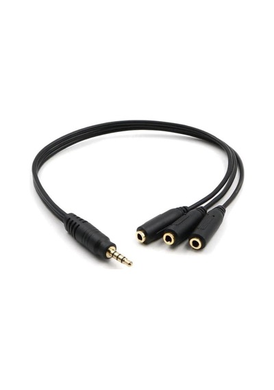 3 Lü Stereo Çoklayıcı, 3 X 3.5 Mm Aux, 1 Giriş 3 Çıkış 3.5mm Jak Kablo Diğer
