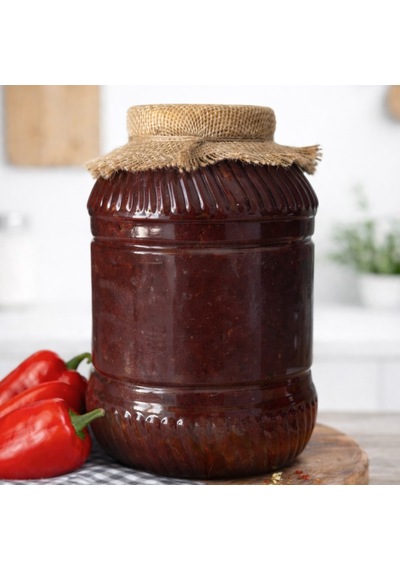 Adana Karaisalı Biber Salçası 5000 Gr. Güneşte Pişmiş