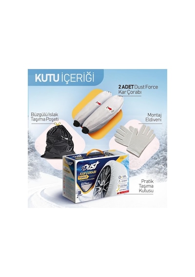 POİNT 205 65 R16 Urban Kar Çorabı - Yüksek Kalite Large
