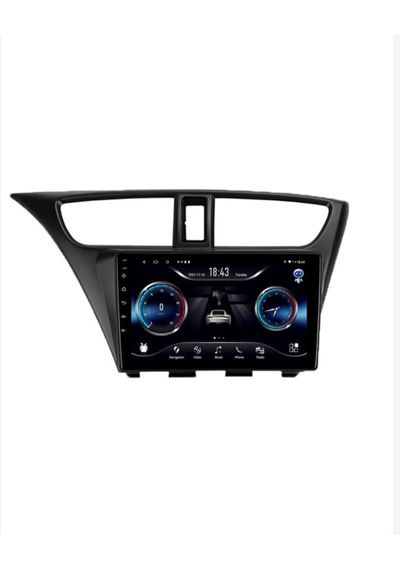 Foxus Honda Cıvıc 2012 2017 4gb Ram 64gb Hafıza Android Dokunmatik Ekran Oto Teyp - Carplay Wifi Gps Bluetooth Kamera Destekli Oem