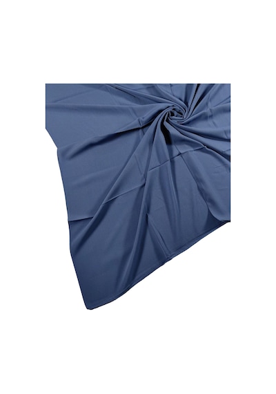 Mim Eşarp Mısırlı Eşarpları Medine Ipeği Büyük Boy Eşarp 110x110 Cm İndigo