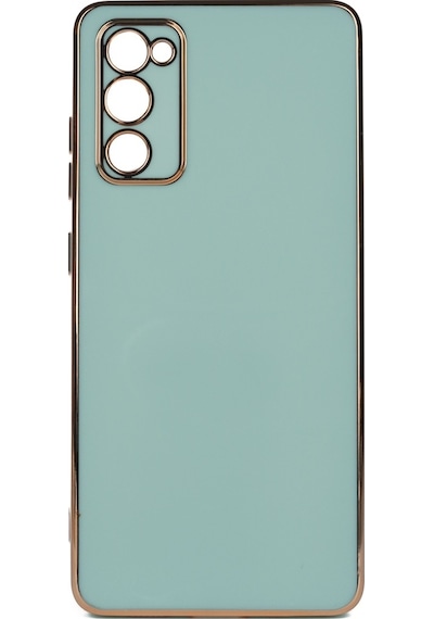 Samsung Uyumlu Galaxy S20 Fe Parlak Kenarli Bark Silikon Kilif 547681057