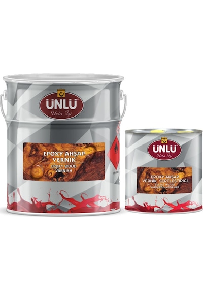 Ünlü Epoxy Ahşap Verniği 4,5Kg