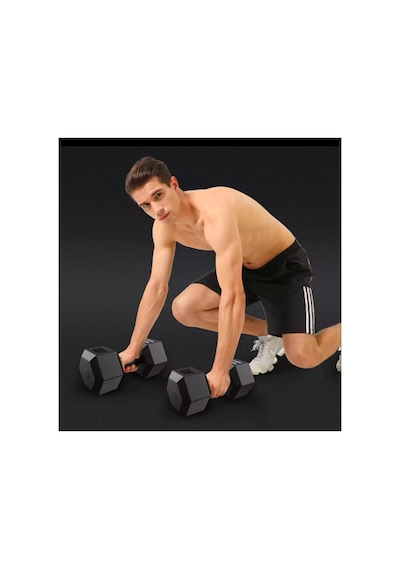 10 Kg X 2 Adet 20 Kg Dambıl Seti, Dumbell Set Dumbell 2x10 Kg Karışık Tek Ebat