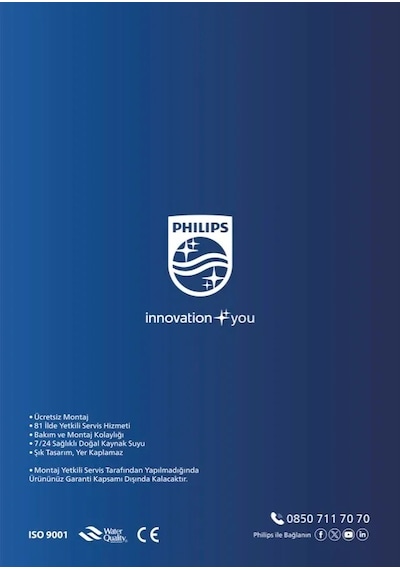 Philips AUT3063/62 Dijital Pompalı Su Arıtma Cihazı