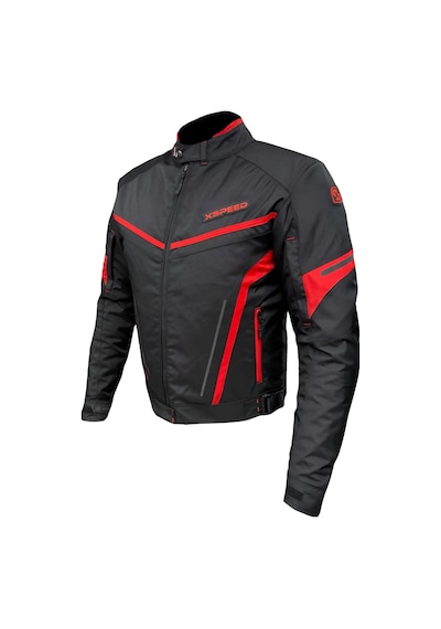 Xspeed Zeus 4 Mevsimlik Korumalı Motosiklet Montu Yeni Sezon Siyah Kırmızı
