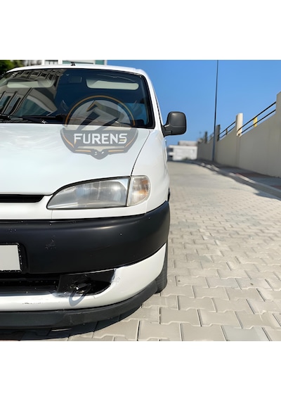 Peugeot Partner 1 1996-2003 Uyumlu H Lip Esnek Ön Lip 2 Parça Karlık Ön Ek Tampon Altı Dill