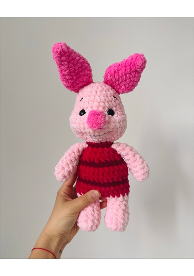 Winnie The Pooh-piglet Peluş Oyuncak Pembe