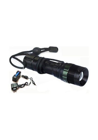 Star Km-815 Zoomlu El Feneri Cree Led Siyah