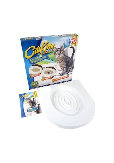 Citikitty Klozet Kedi Tuvaleti Eğitim Seti