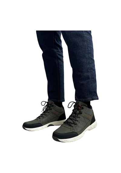 Liger Outdoor Bot Ayakkabı Kışlık Dayanıklı Sağlam Taban Bağcıklı Haki-haki Haki