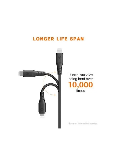 Novoo MFi Sertifikalı 60W Type-C to Lightning Apple Uyumlu iPhone / iPad Hızlı Şarj ve Data Kablosu Siyah 1.2 Metre