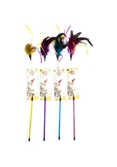 Catlife Kediler İçin Oyuncak Olta Zilli 65cm