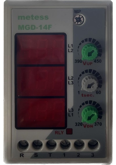 Metess MGD-14F Dijital Gerilim Kontrol Rölesi