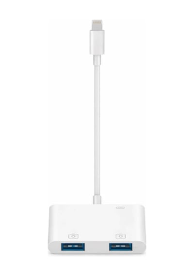 Lb Zr540 2 Usb 1 Lightning Camera Adapter