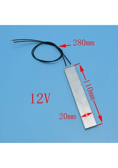 12V Ptc Isıtıcı Alüminyum Alaşımlı Seramik Isıtıcı Kuluçka Makine N11.632